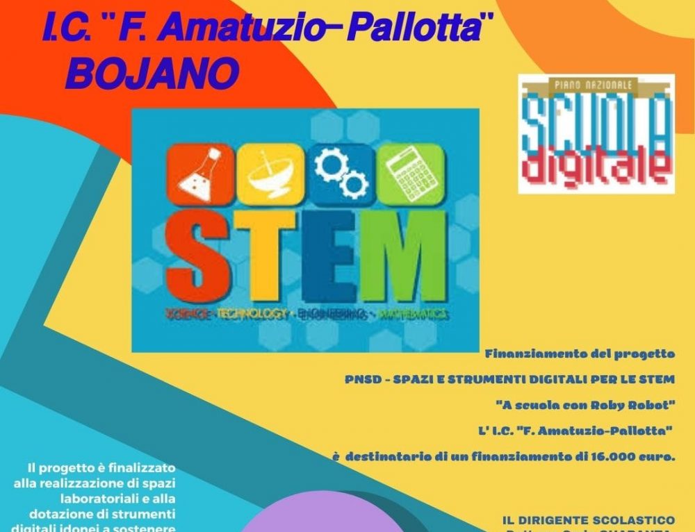PNSD – Spazi e strumenti digitali per le STEM – A scuola con Roby Robot