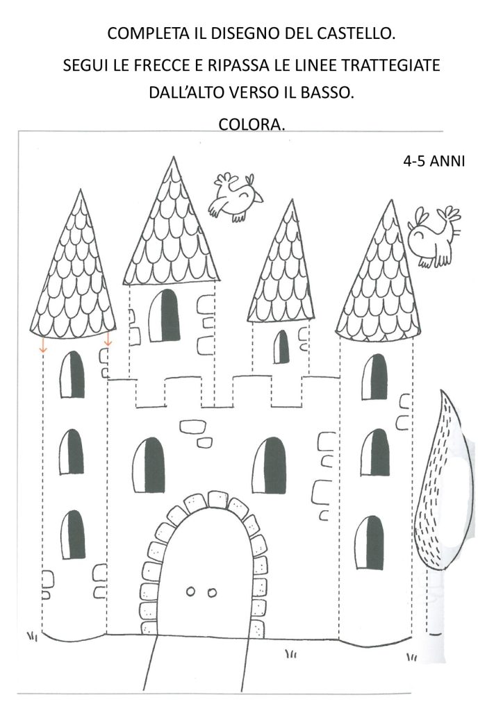 Completa il disegno del castello – Istituto Comprensivo Pallotta
